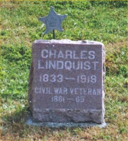 Corporal Charles August Lindquist Headstone