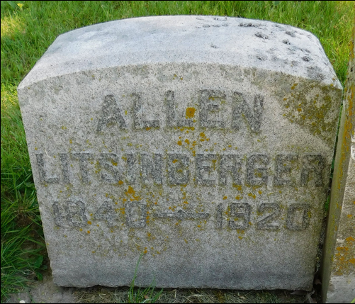 Lieutenant Allen Litsinberger Headstone1